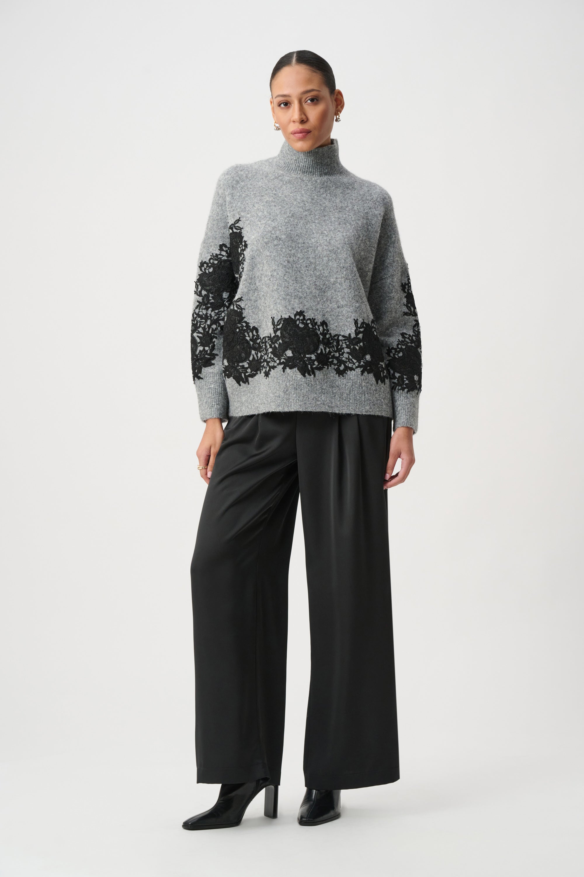 Joseph Ribkoff Mock Neck Sweater