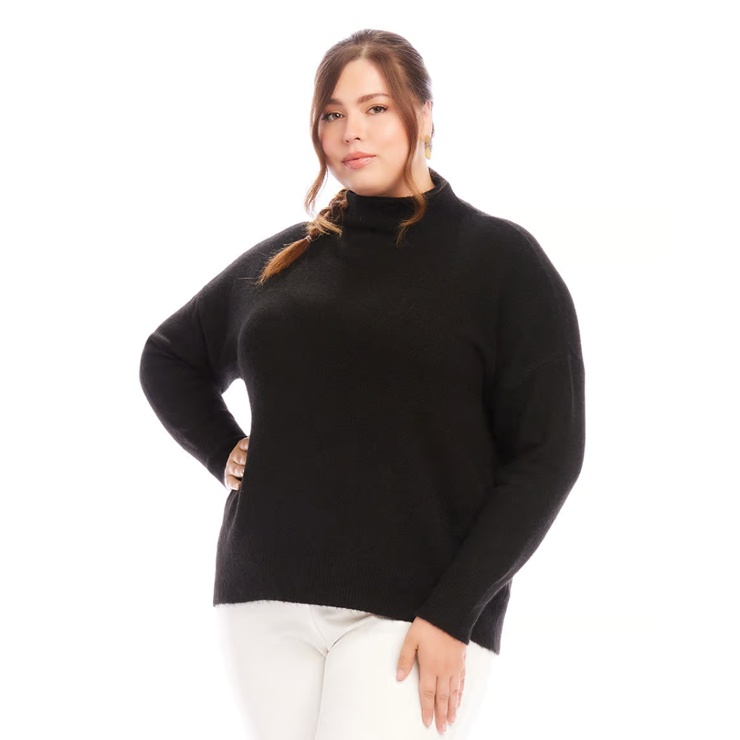 Karen Kane Mock Neck Sweater