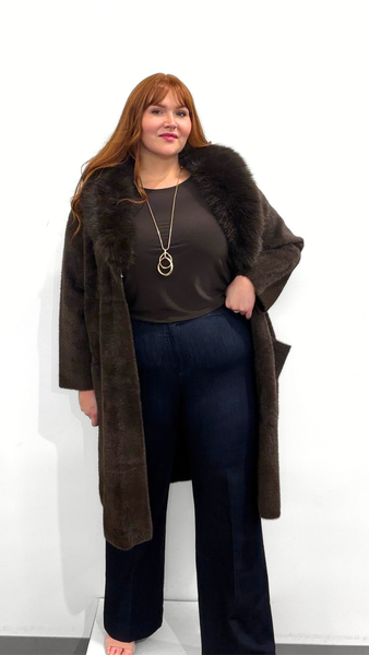 Joseph Ribkoff High Rise Wide Jean