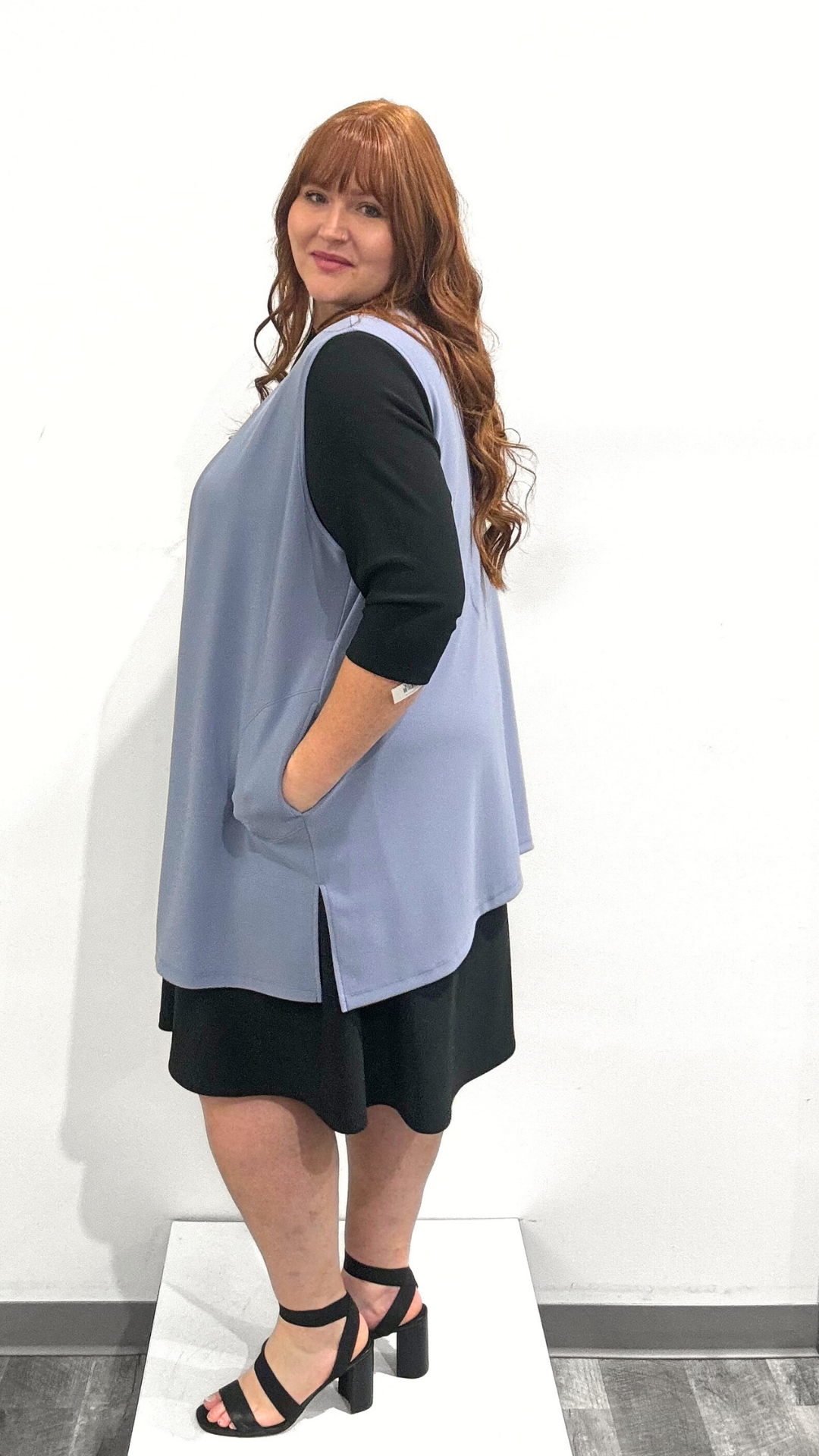 Sympli Soffio Crepe Carefree Vest