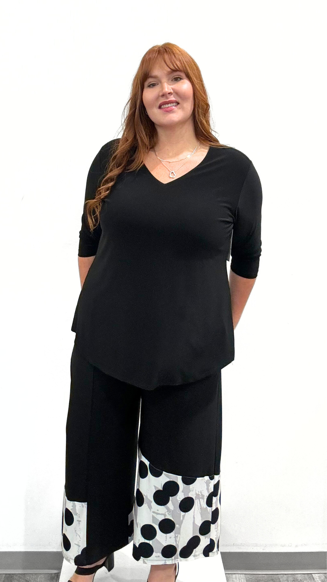 Sympli Go To Soft V-Neck Top