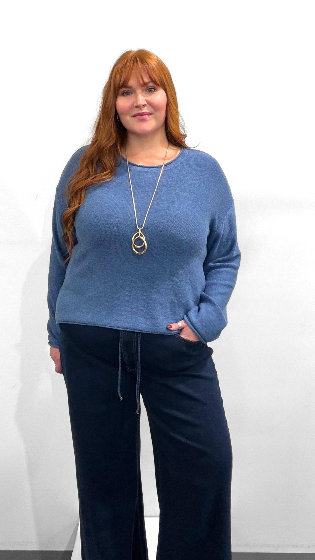 Orientique Cotton Slub Sweater
