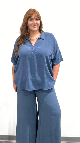 Mat Classic Collar Blouse