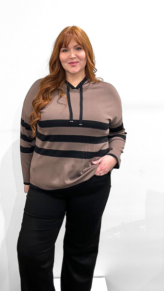 Joseph Ribkoff Hooded Top