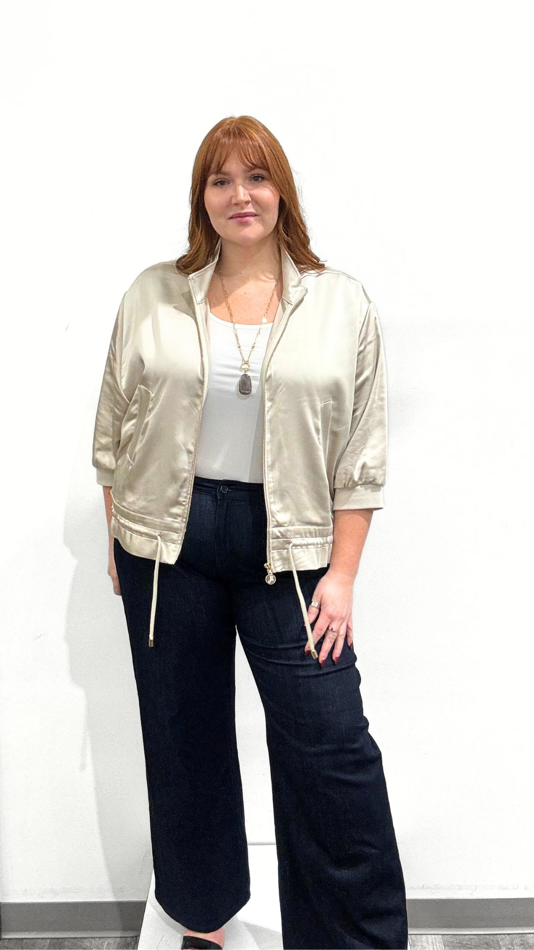 Joseph Ribkoff Satin Jacket