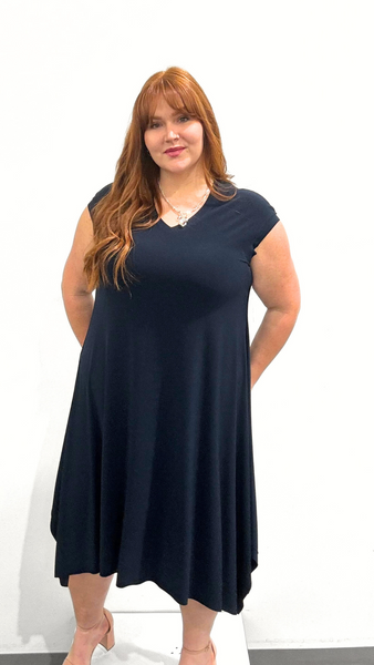 Sympli V-Neck Dress