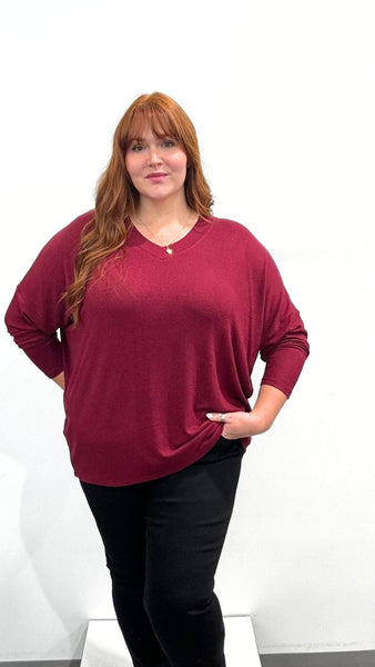 Wasabi Simone-1 V-Neck Pullover