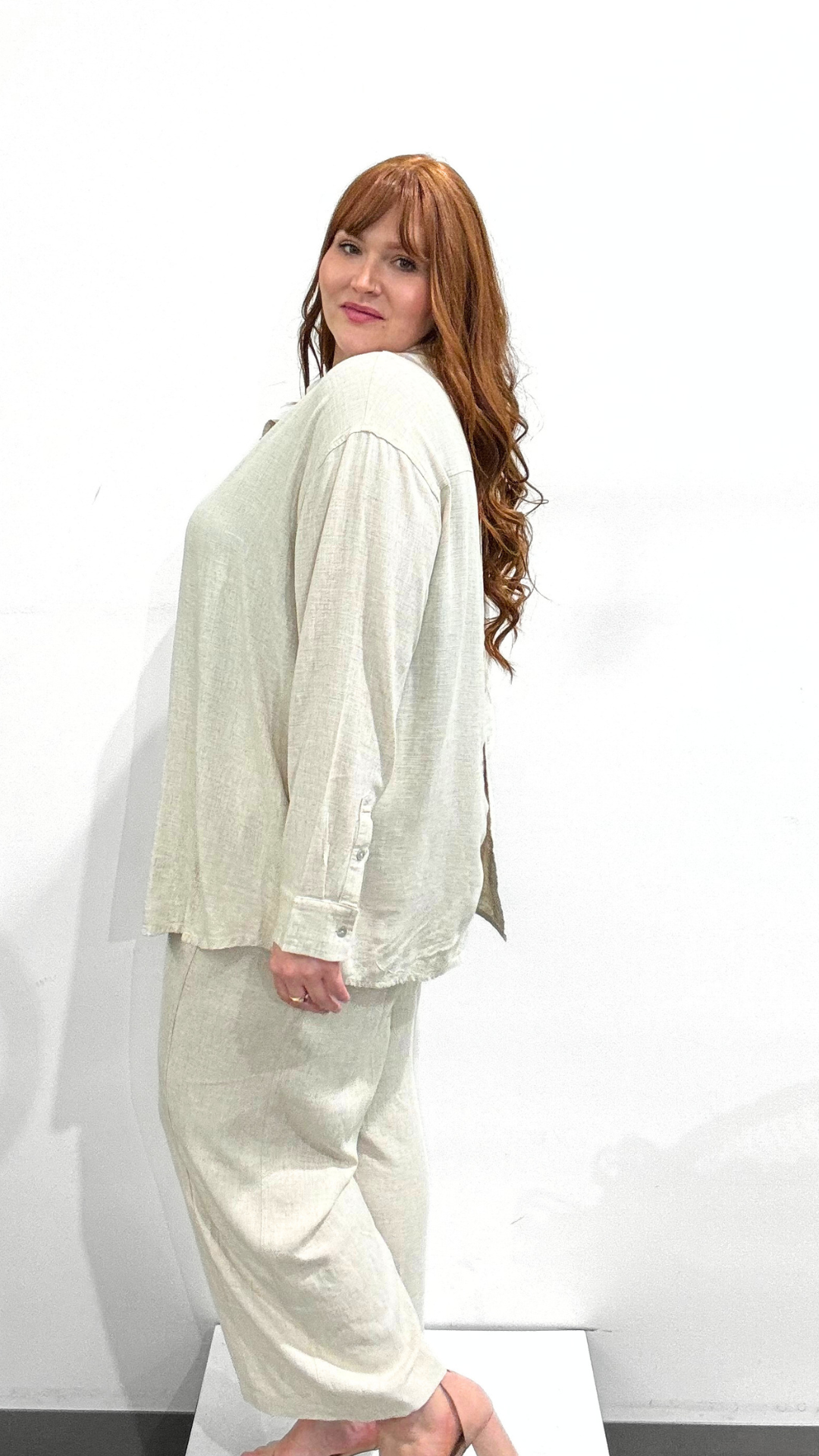 Tribal Long Sleeve Button front Shirt