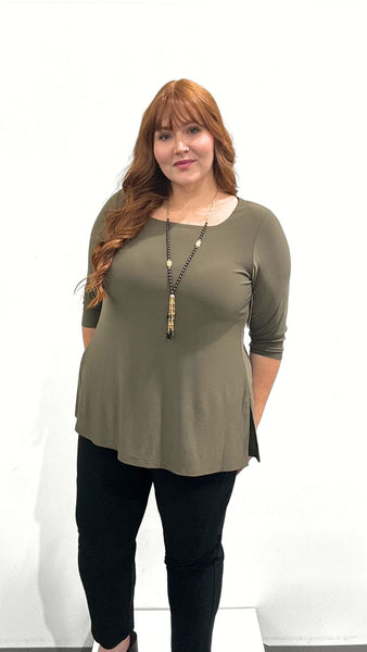 Sympli Square Neck Top