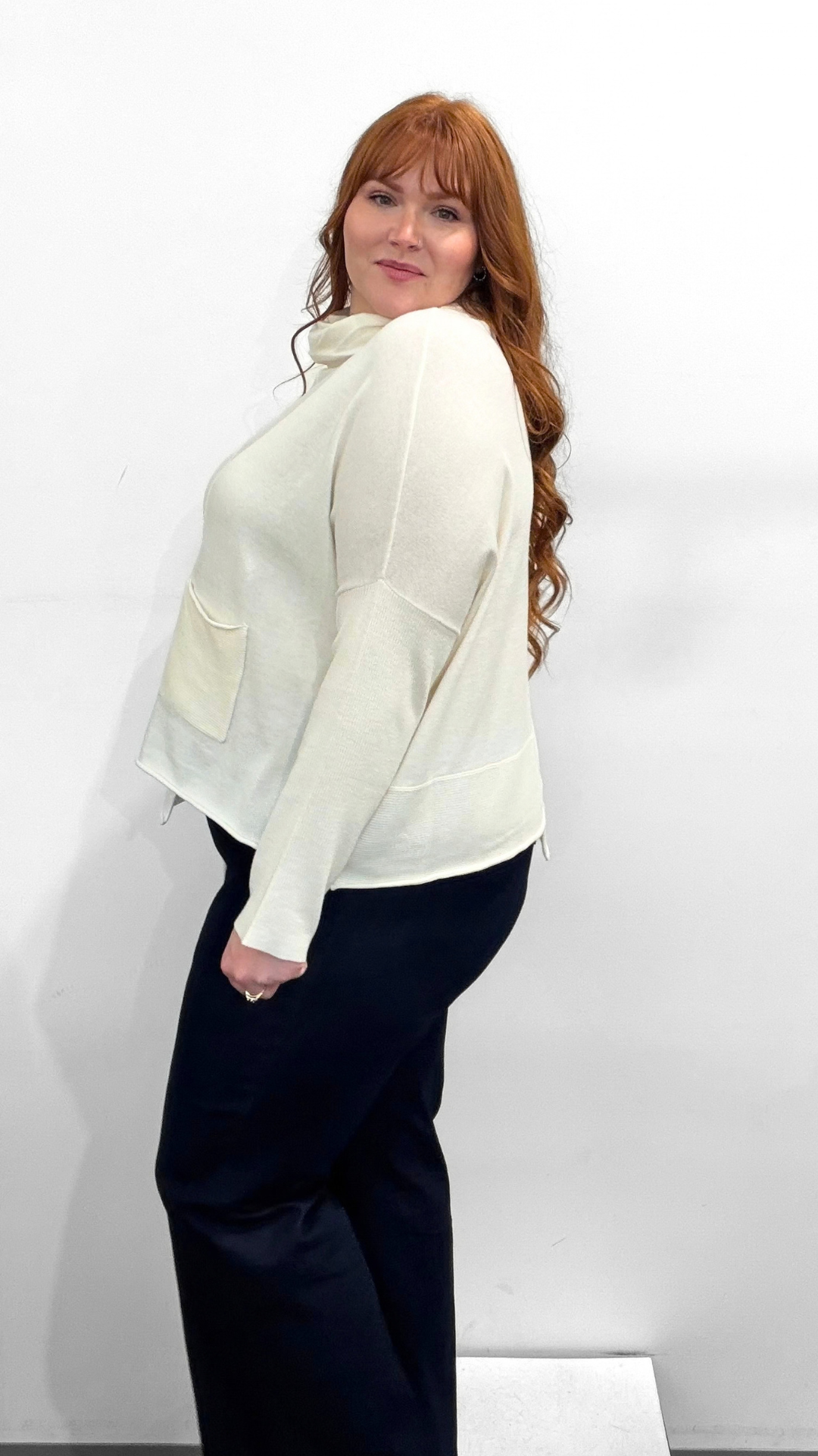 Tirelli Roll Hem Sweater