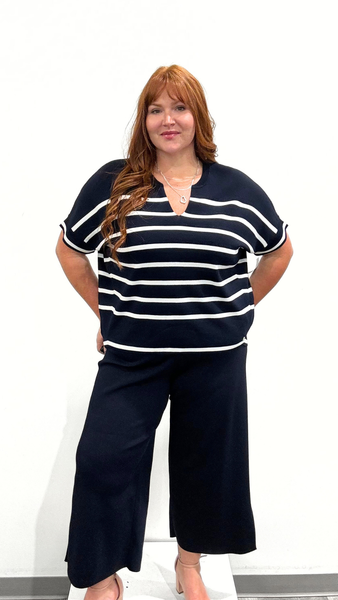 Joseph Ribkoff Pull-on Crop Pant