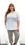 Wild Palms Elbow Sleeve Dot Top