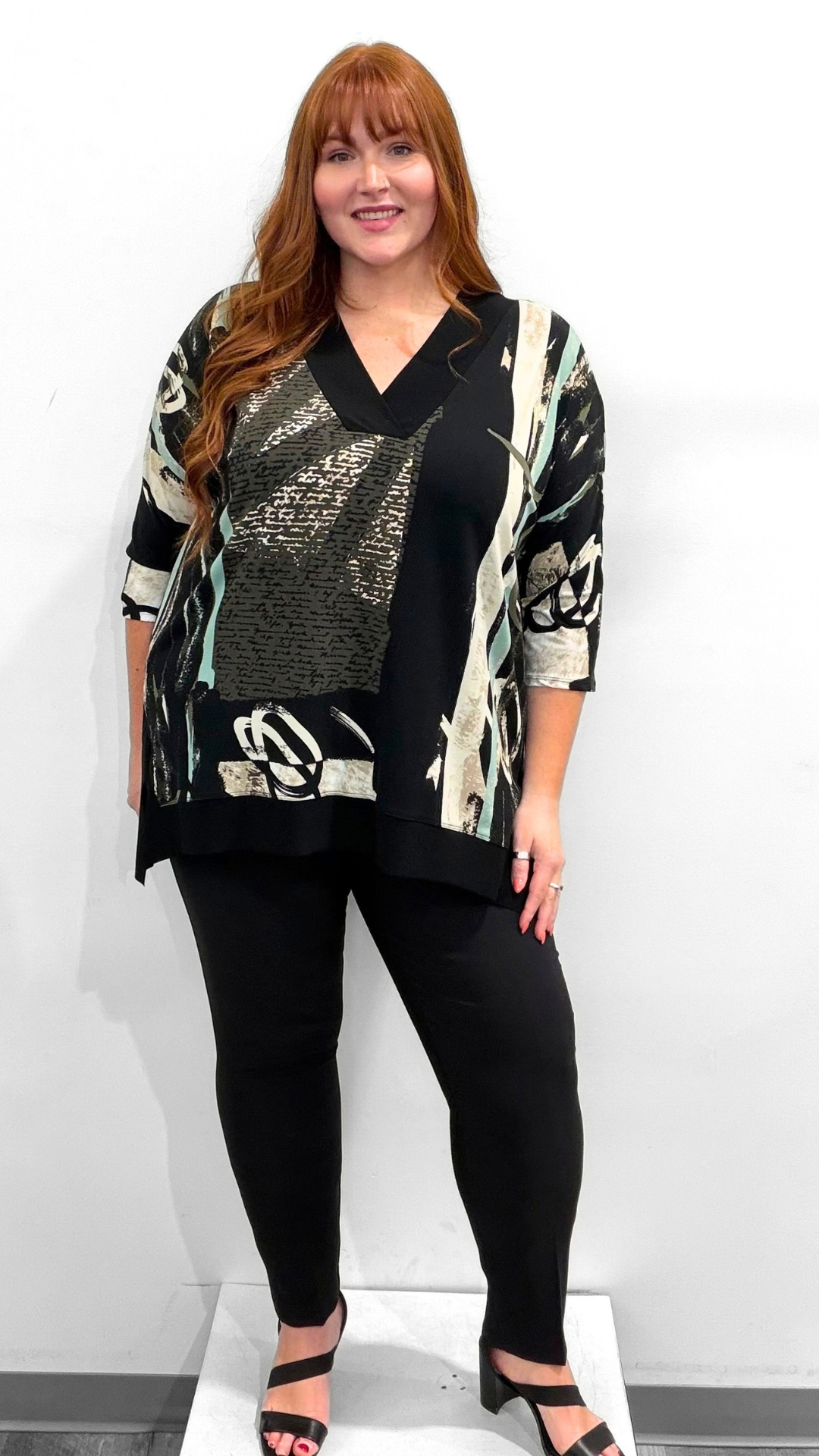 Joseph Ribkoff V-Neck Tunic