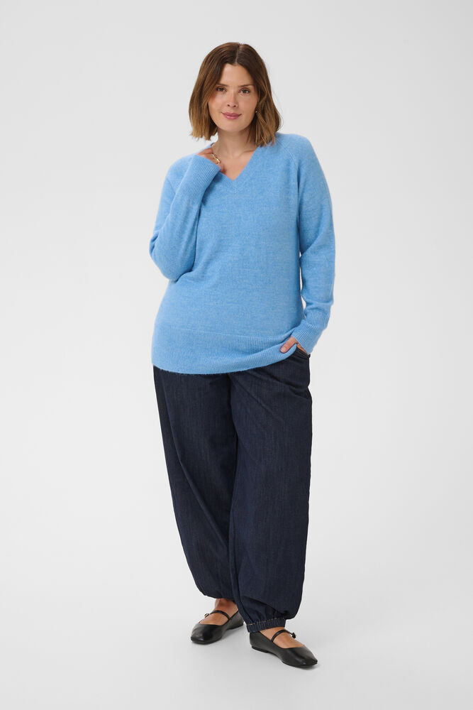 Kaffe Curve Niela Vneck Sweater