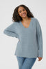 Kafe Curve Niela V-Neck Pullover