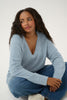 Kafe Curve Niela V-Neck Pullover