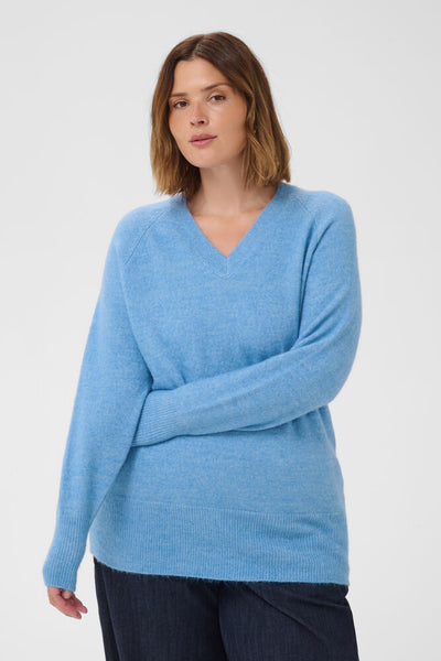 Kaffe Curve Niela Vneck Sweater