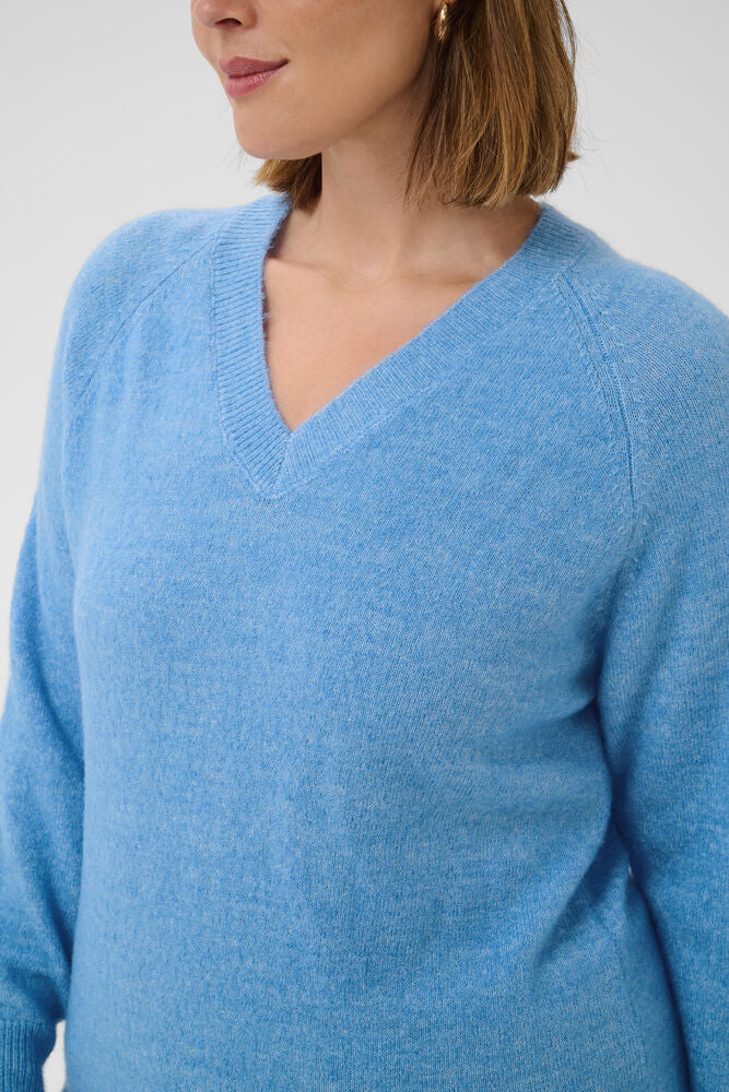 Kaffe Curve Niela Vneck Sweater
