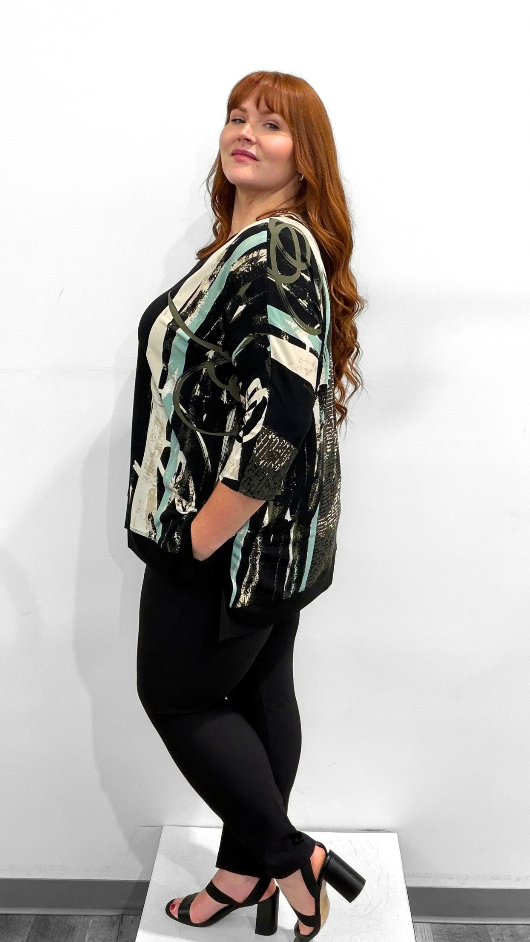 Joseph Ribkoff V-Neck Tunic