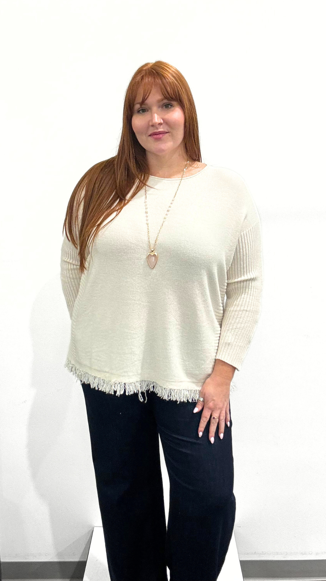 Marie La Lune Fringe Sweater