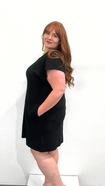 Tribal Short Sleeve V-Neck Dress