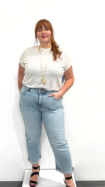 NYDJ Bailey Relaxed Straight Crop Jean