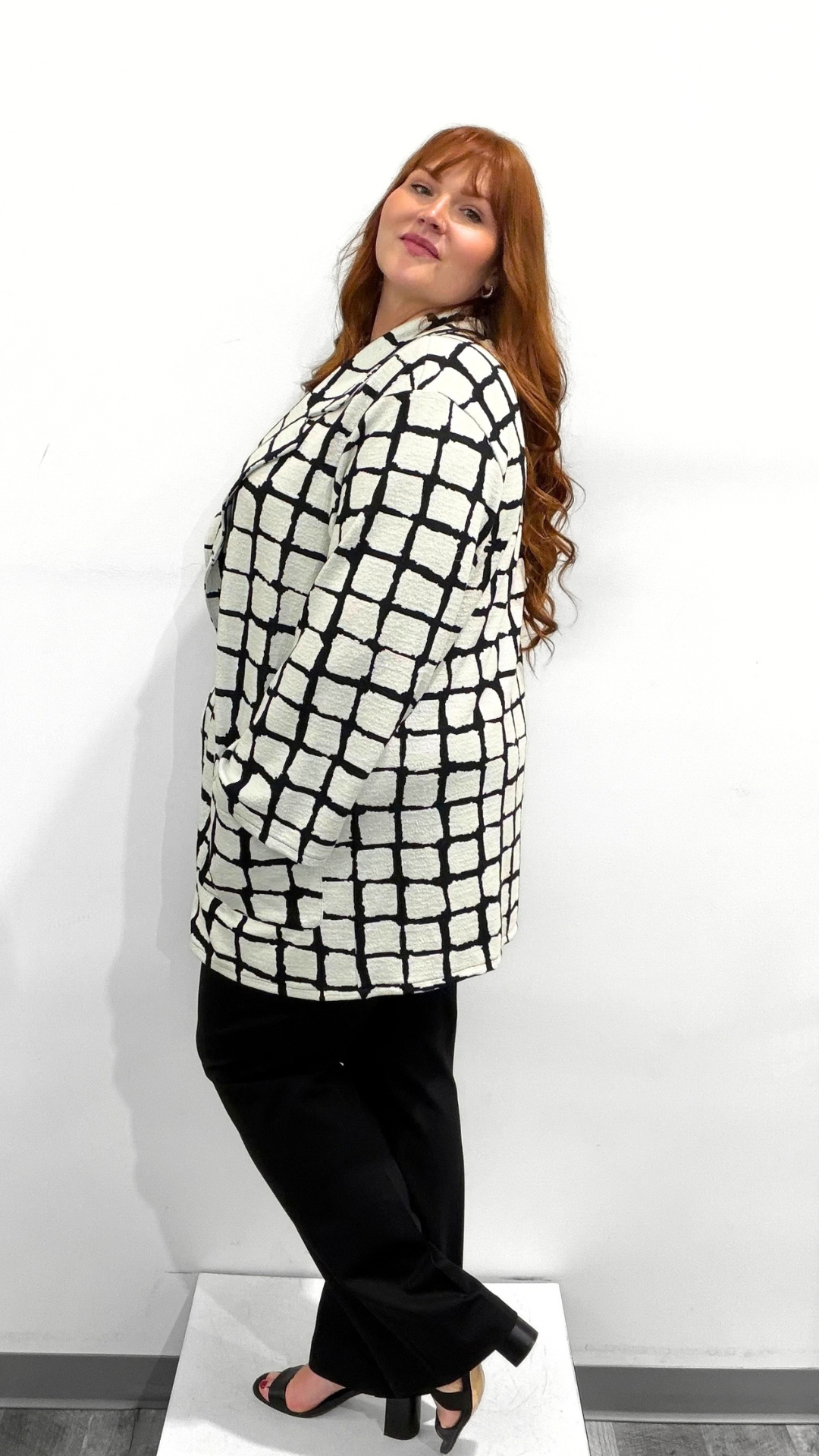 Joseph Ribkoff Notched Collar Coat