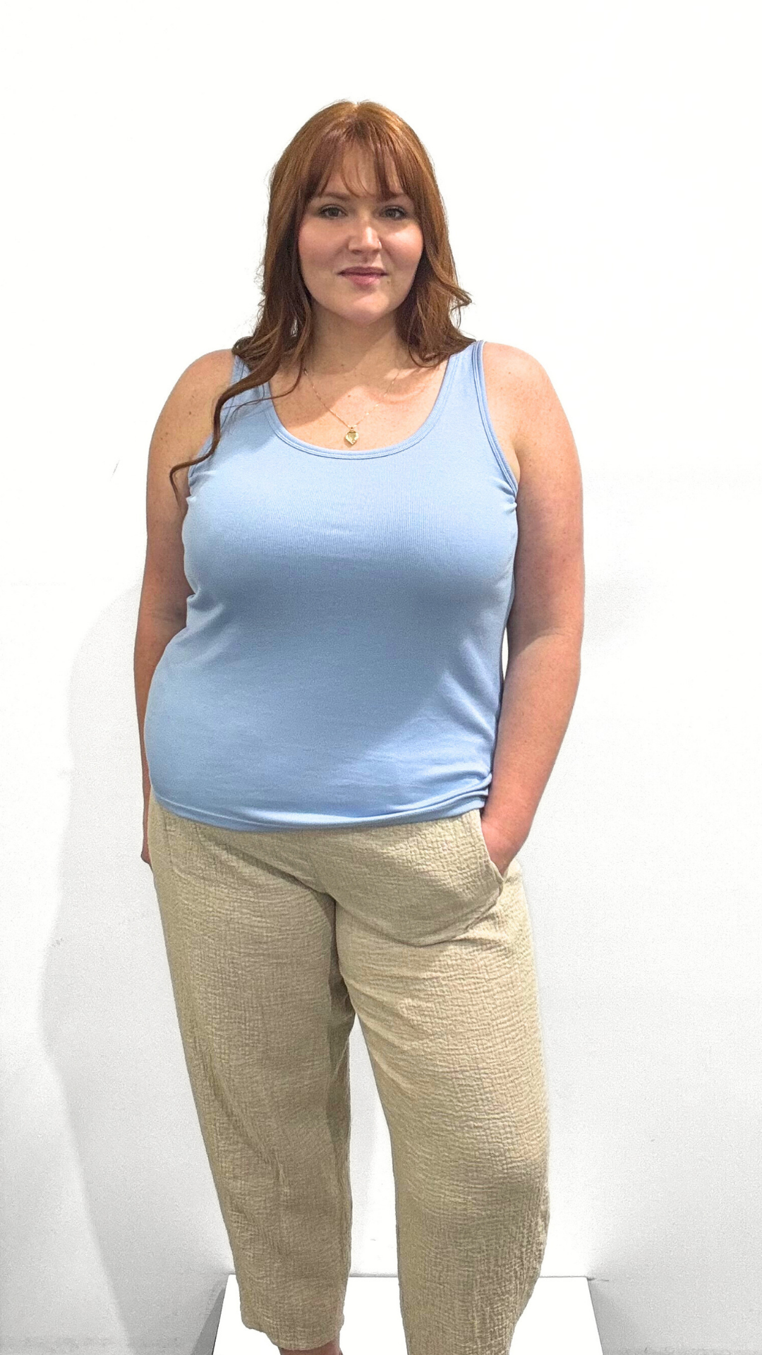 Eileen Fisher Scoop Neck Tank