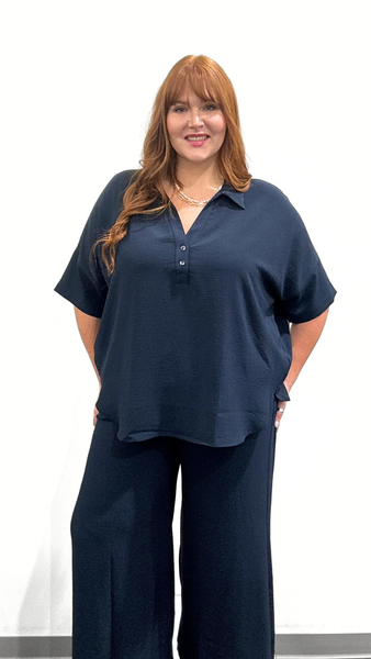 Mat Classic Collar Blouse