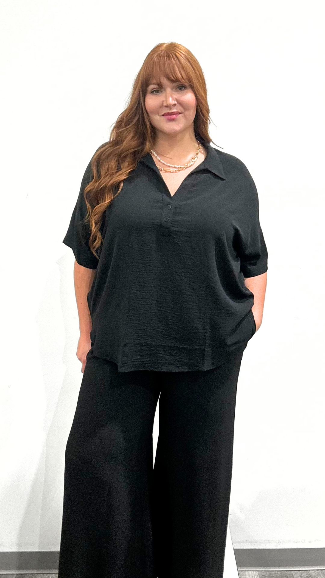 Mat Classic Collar Blouse