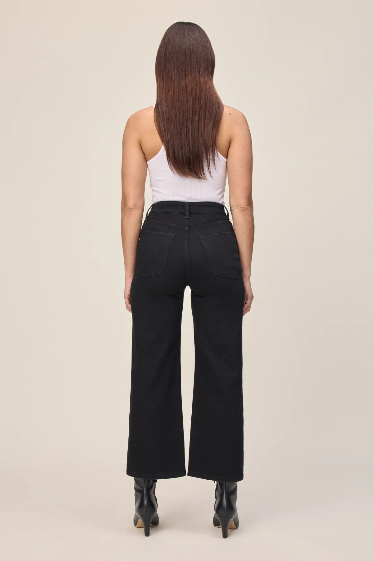 Warp And Weft ICN Crop Wide Jean