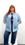 Tribal Denim Quilted Jacket