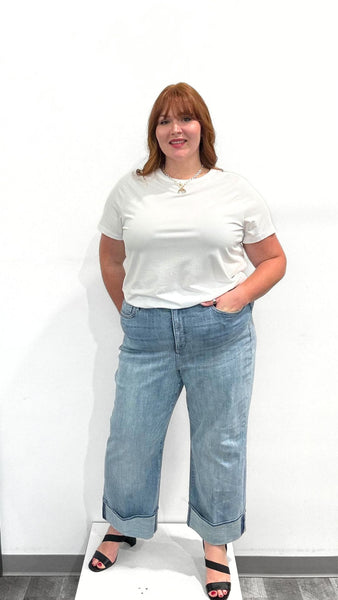 NYDJ High Rise Teresa Wide Leg