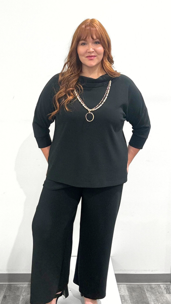 Sympli Soffio Crepe Slouch Tunic