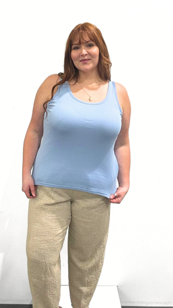Eileen Fisher Scoop Neck Tank
