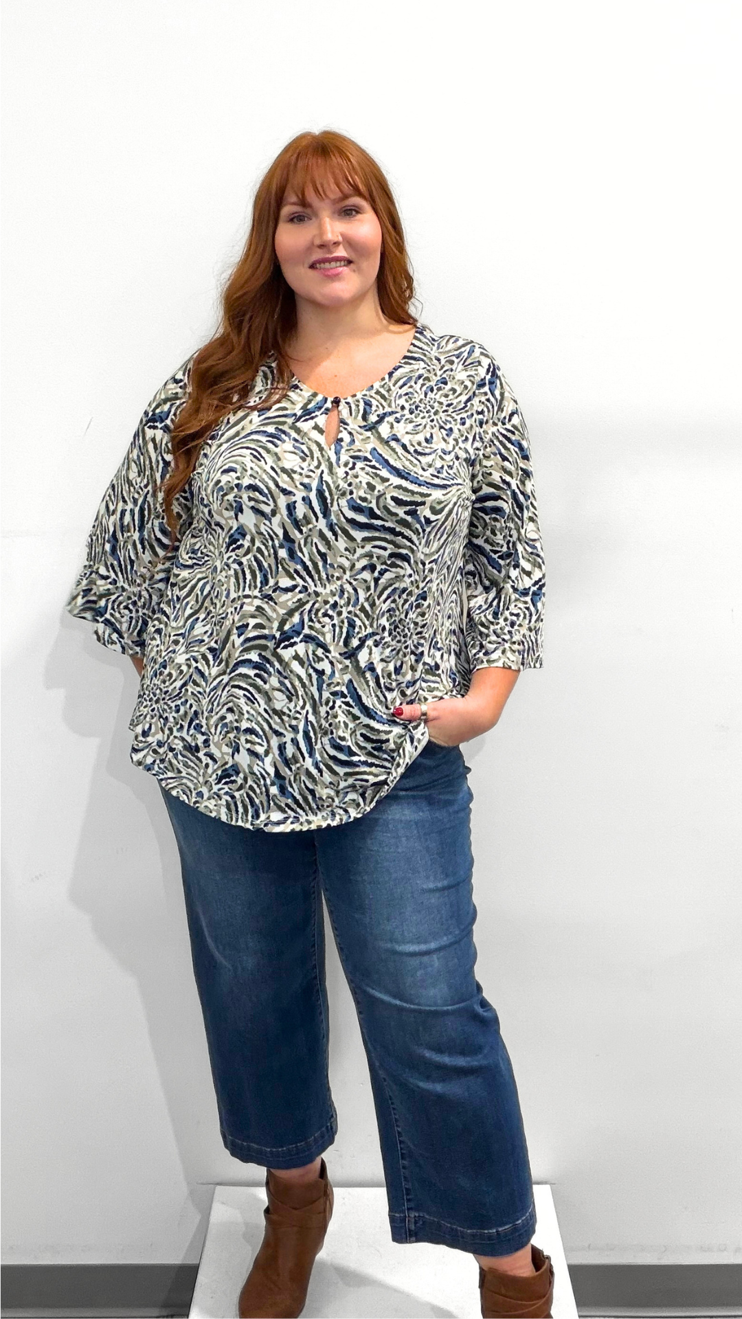 Revolution Key Hole Blouse