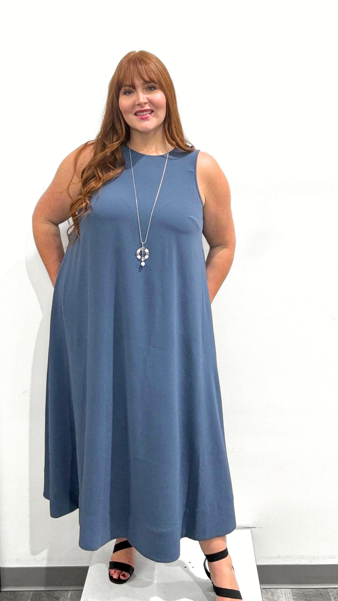 Mat Long Slip Dress
