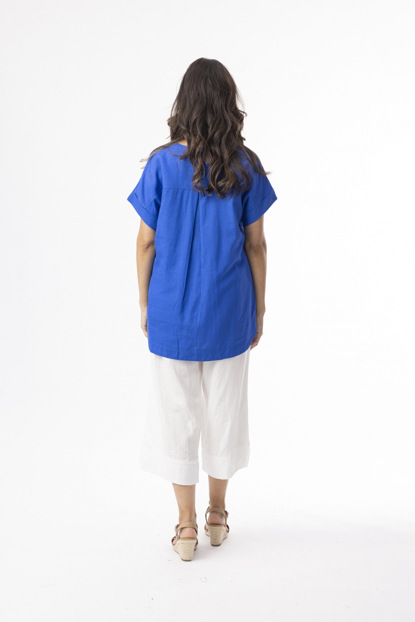 Orientique V-Neck Top
