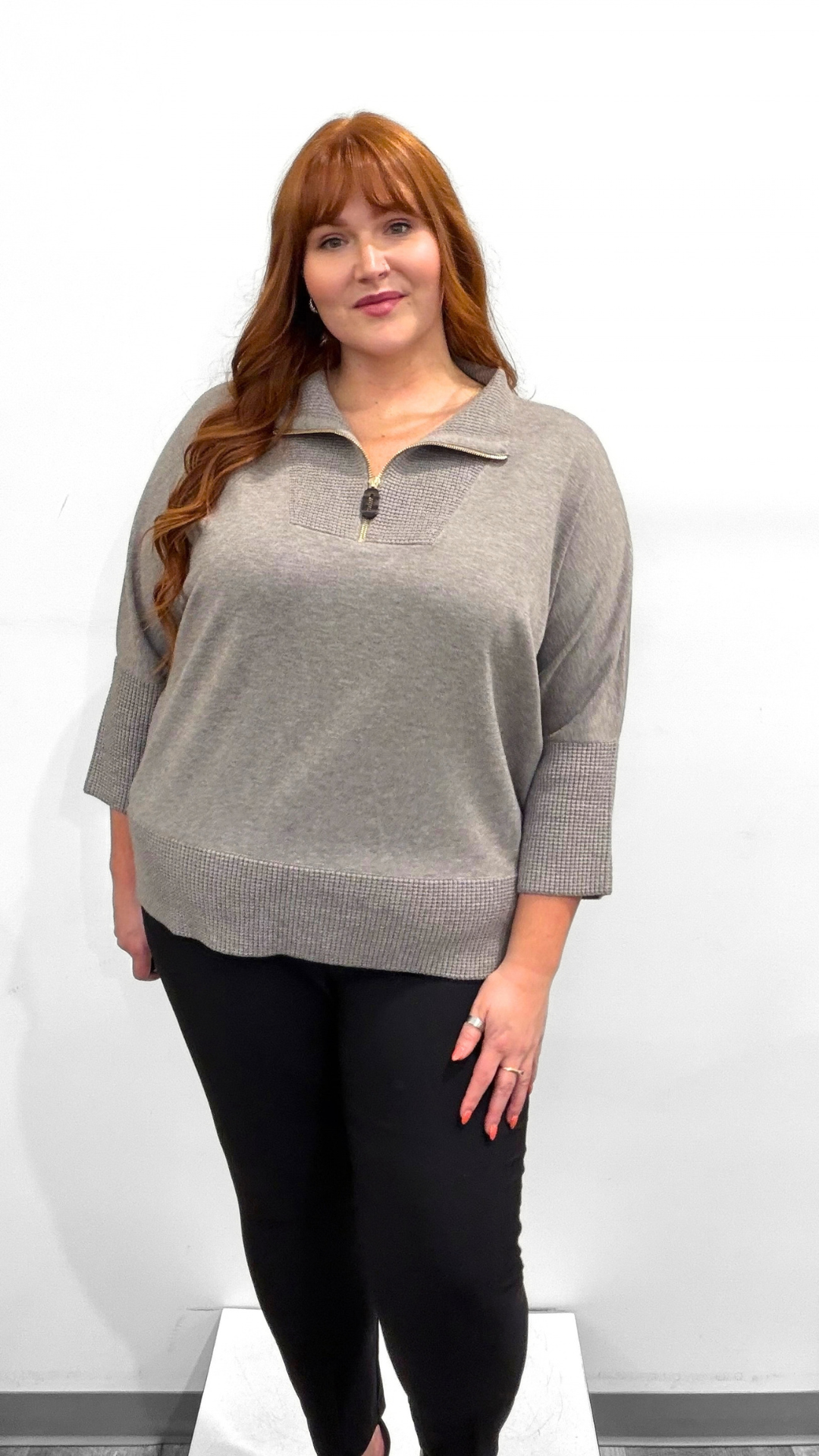 Joseph Ribkoff Funnel Neck Sweater