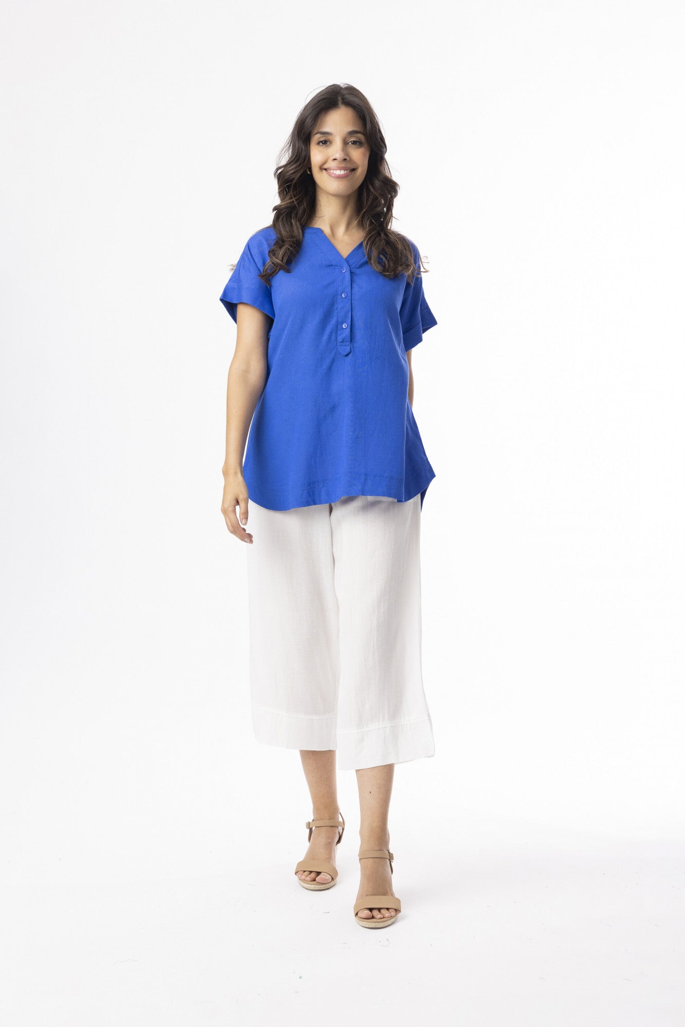 Orientique V-Neck Top