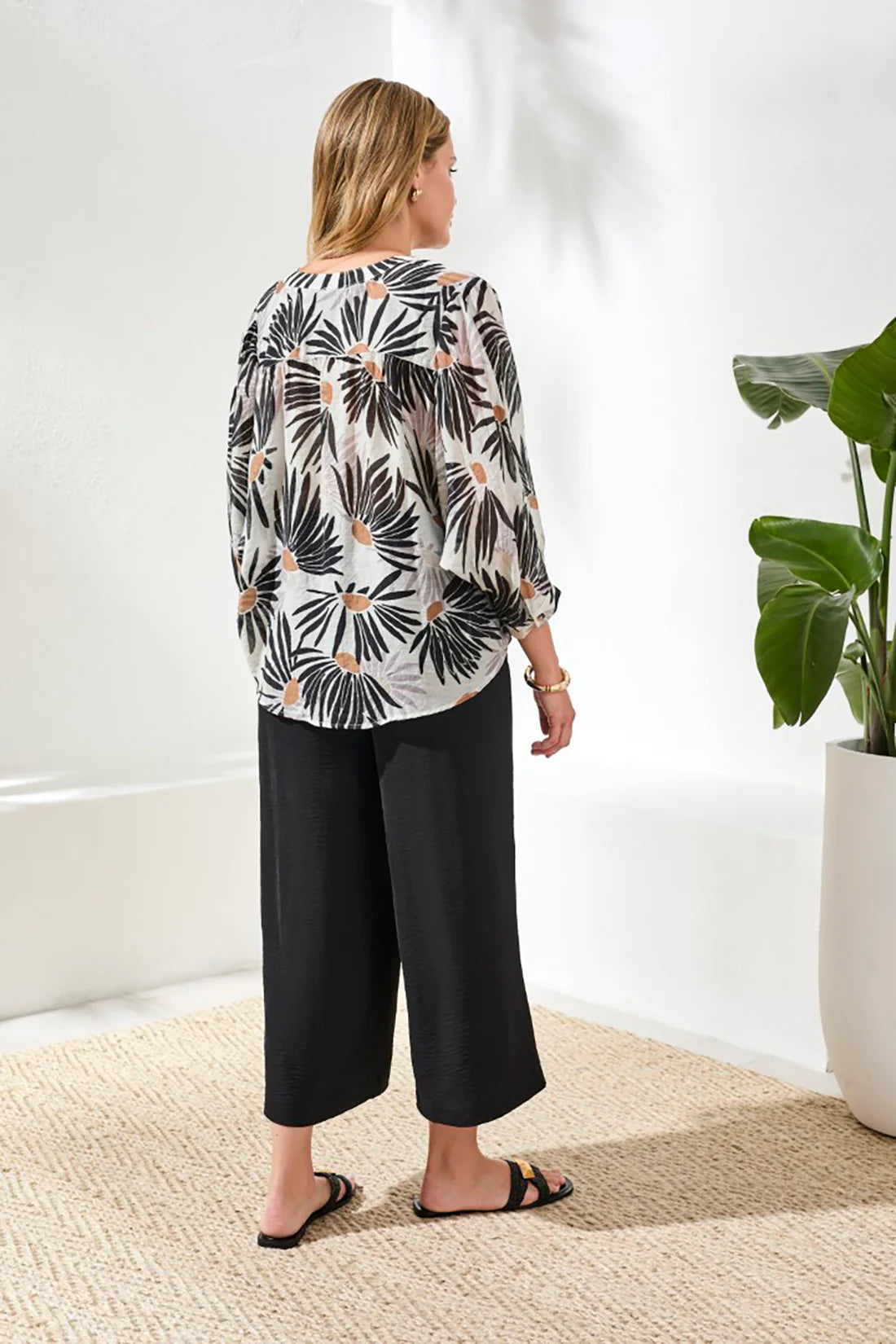 Tribal Dolman Sleeve Blouse