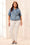 Tribal Elbow Jean Jacket