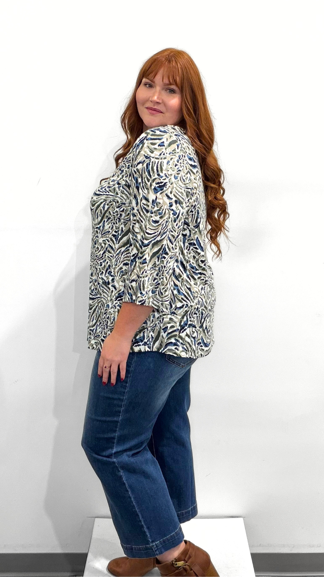 Revolution Key Hole Blouse