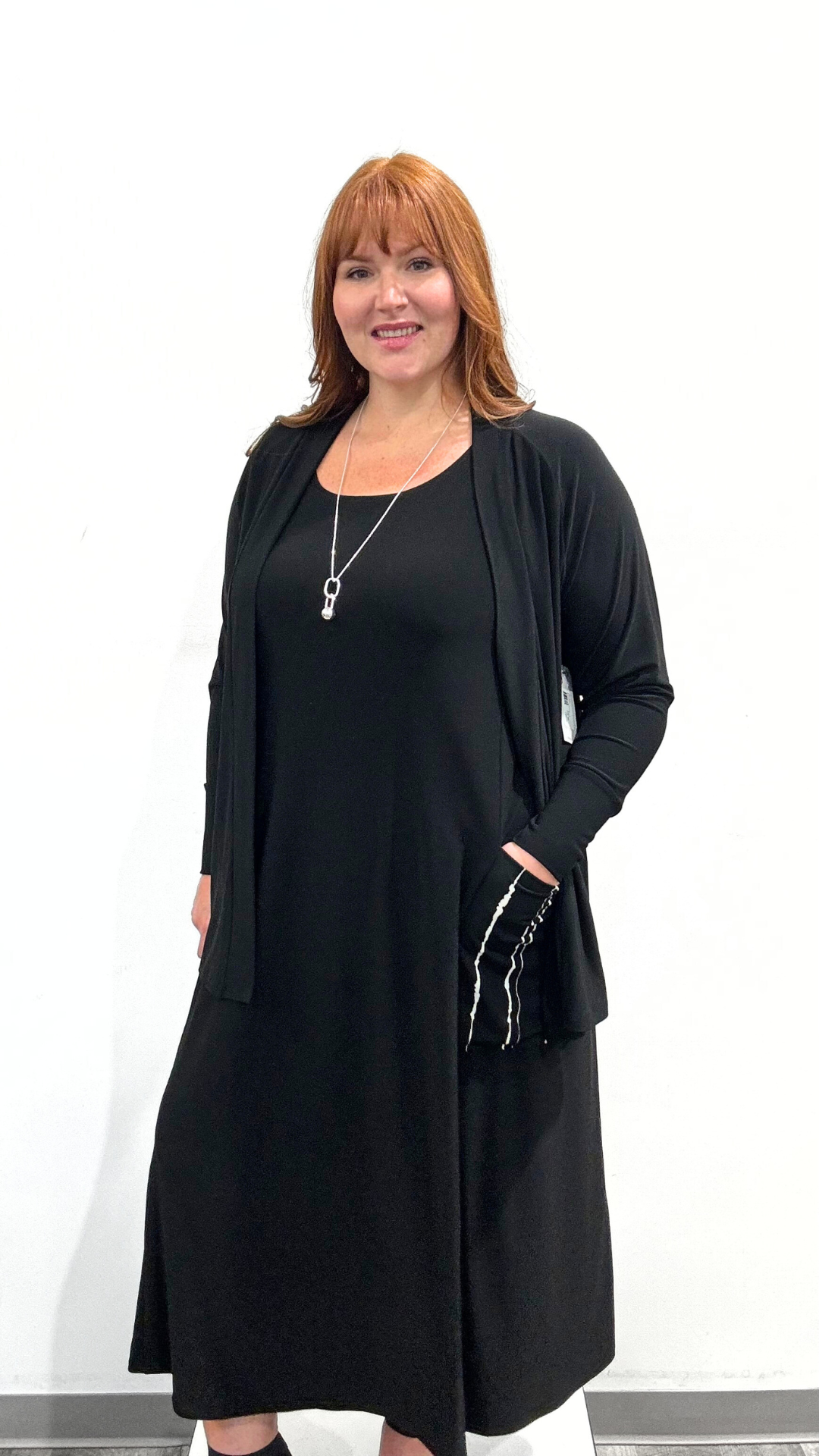 Sympli Flare Dress With Pocket