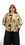 Tribal Doloman Sleeve Wide Blouse