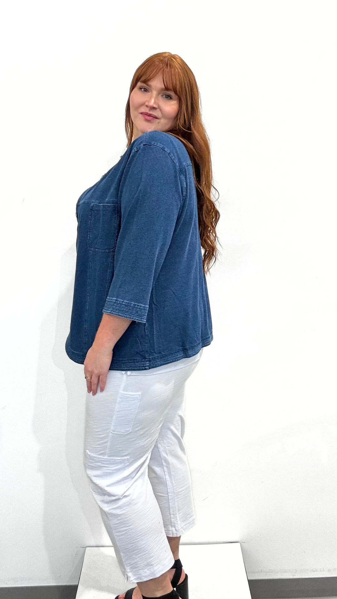 Wild Palms 3/4 Sleeve Cardigan