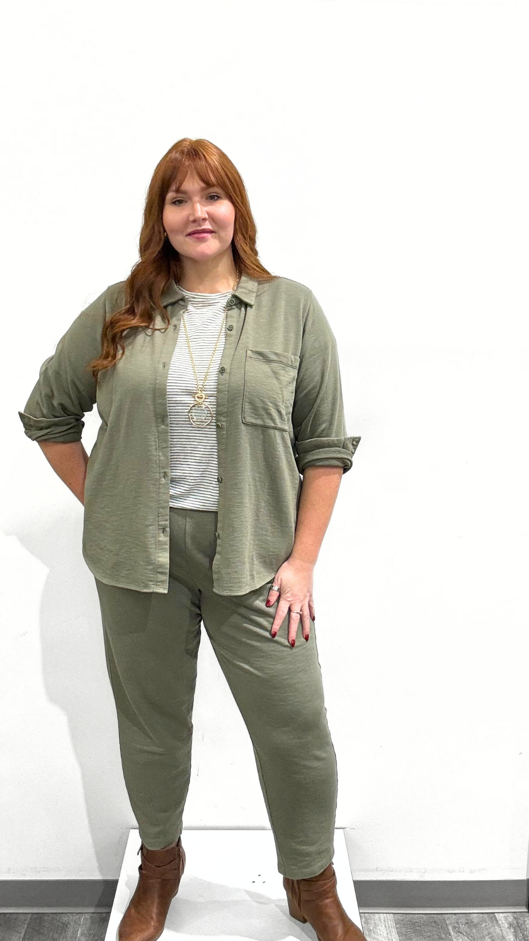 Eileen Fisher Classic Collar Shirt