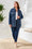 Tribal Maxi Jean Jacket