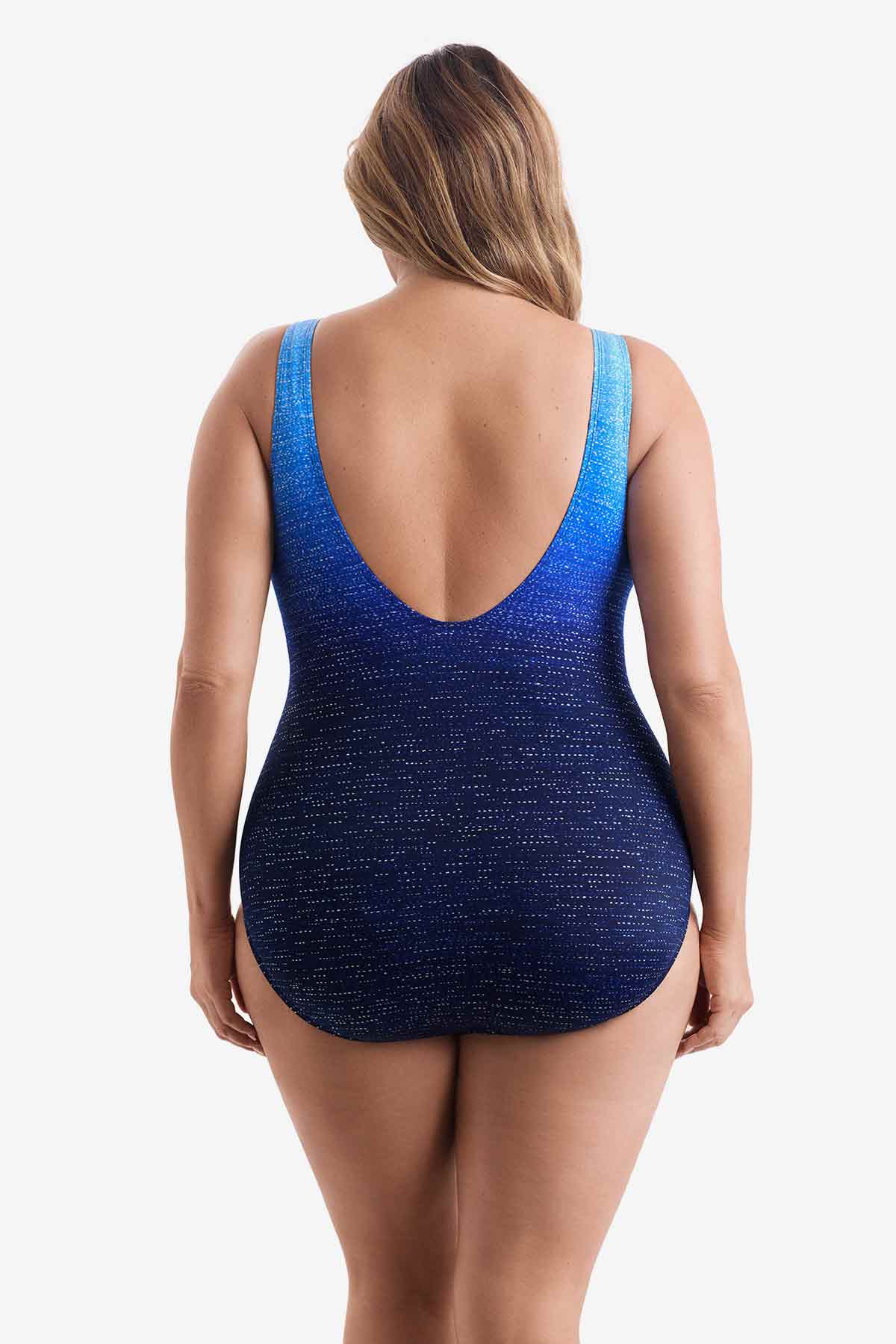 Longitude Scoopback High Neck One Piece