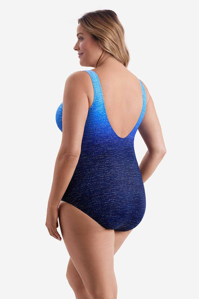 Longitude Scoopback High Neck One Piece